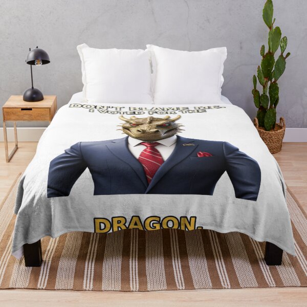 Item preview, Don’t Blame Me, I Voted for the Dragon – Fantasy Political Parody designed and sold by Mirgonhood.