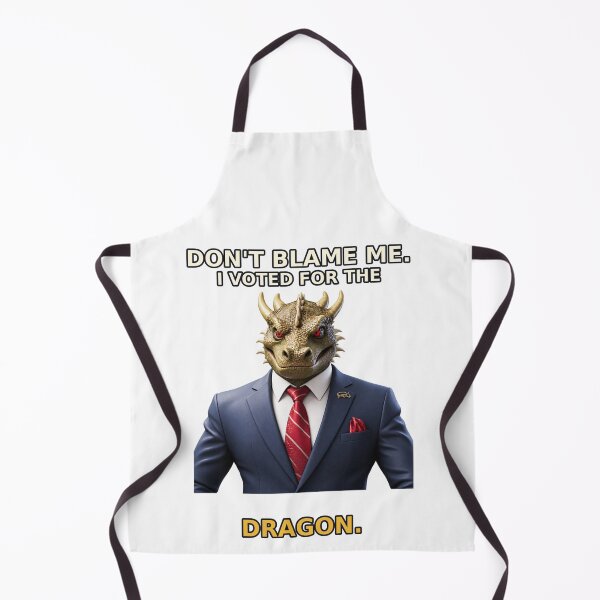 Item preview, Don’t Blame Me, I Voted for the Dragon – Fantasy Political Parody designed and sold by Mirgonhood.