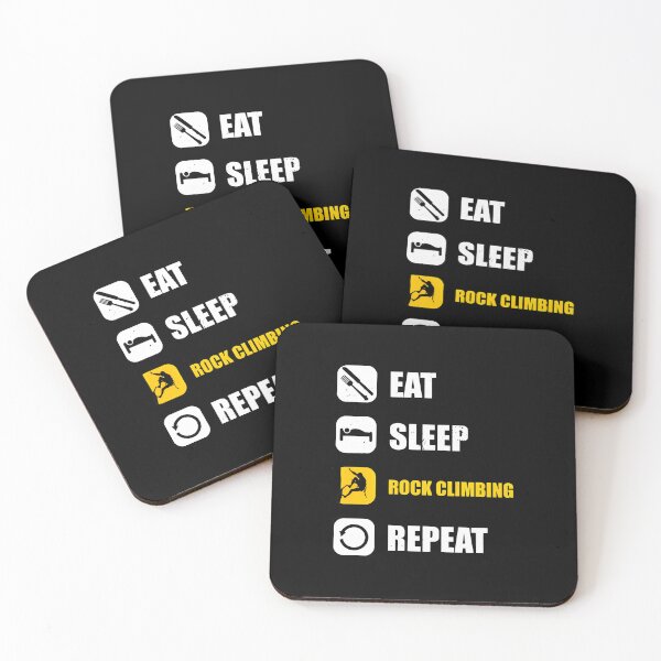 Item preview, 1....Eat Sleep Rock Climbing Repeat Design designed and sold by hudmondvnilan.
