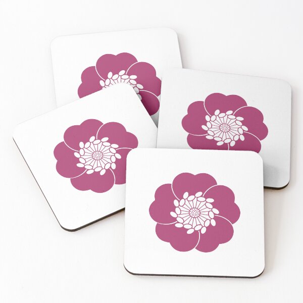 Item preview, October 29th birthday flower Rosa Rugosa designed and sold by 366birthflower.