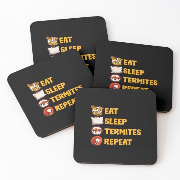 Item preview, 1...Eat Sleep Termites Repeat Checklist Design designed and sold by byrnexhakoni.