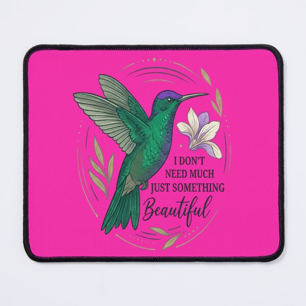 Item preview, Purple-crowned Fairy I Don't Need Much Just Something Beautiful designed and sold by Max Store.