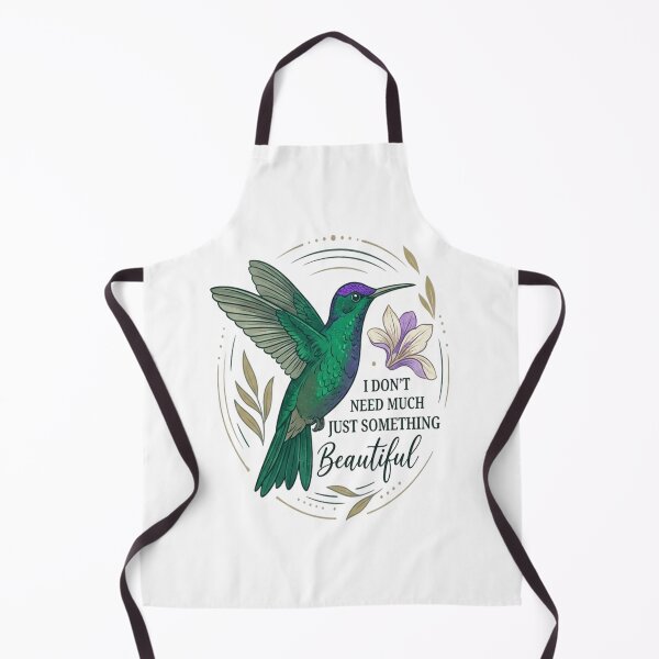 Item preview, Purple-crowned Fairy I Don't Need Much Just Something Beautiful designed and sold by Max Store.