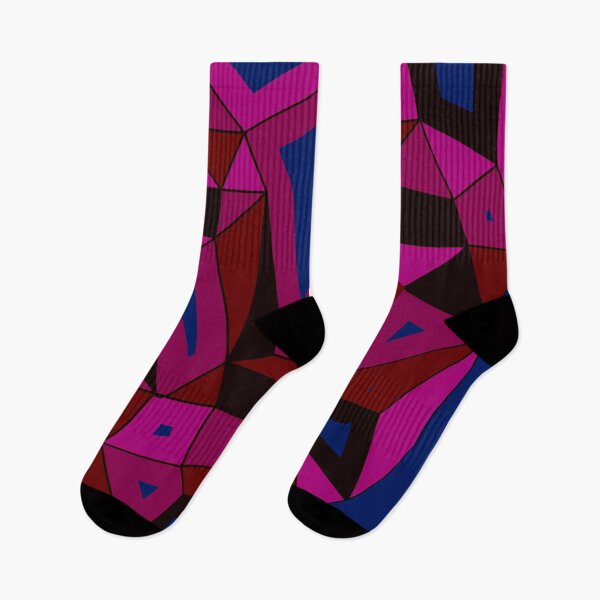 Item preview, Geometric Magenta Lady inspired by Adut Akech designed and sold by Benszi.