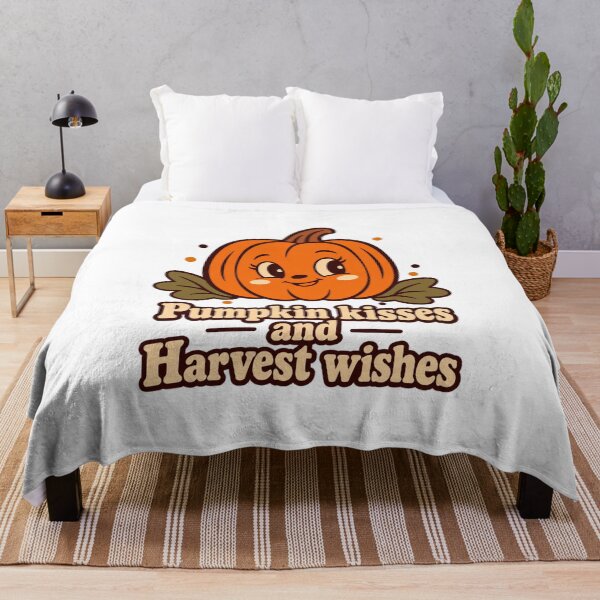 Item preview, Pumpkin kisses and Harvest wishes designed and sold by LuveraxArt.