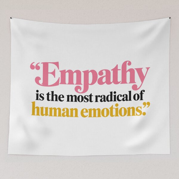 Item preview, Empathy is The Most Radical of Human Emotions  designed and sold by first-shirt ⭐ ⭐ ⭐ ⭐ ⭐.