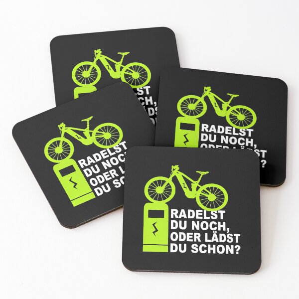 Item preview, 1....E-Bike Charging Humor German Cycling Slogan designed and sold by hogonmdgraben.