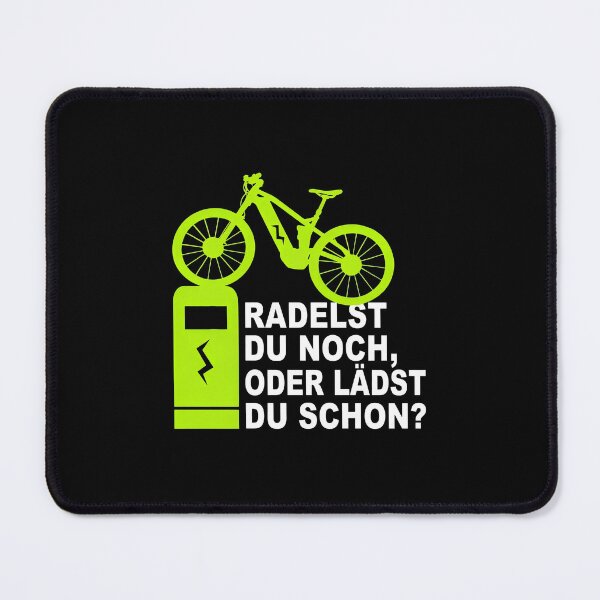 Item preview, 1....E-Bike Charging Humor German Cycling Slogan designed and sold by hogonmdgraben.
