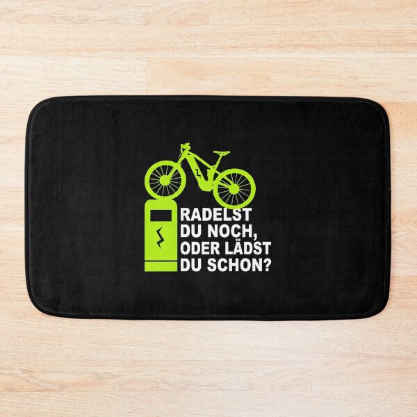 Item preview, 1....E-Bike Charging Humor German Cycling Slogan designed and sold by hogonmdgraben.