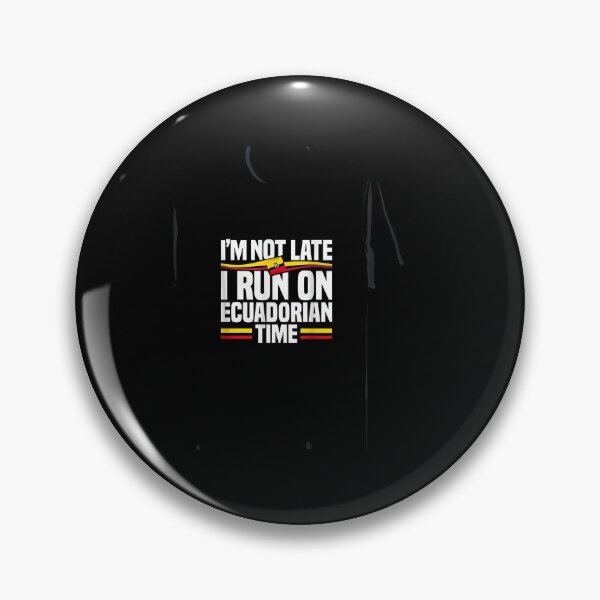 Item preview, Ecuadorian Time Humor Flag Graphic designed and sold by zeunerdzmowrisl.