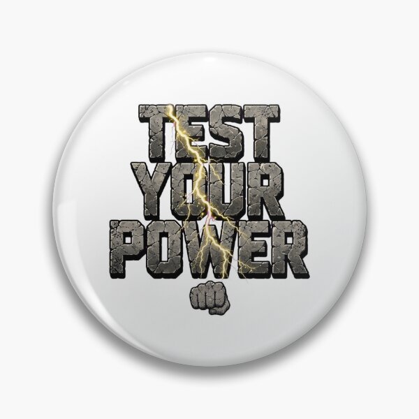 Item preview, Test Your Power Mortal Edition designed and sold by GeeklyShirts.