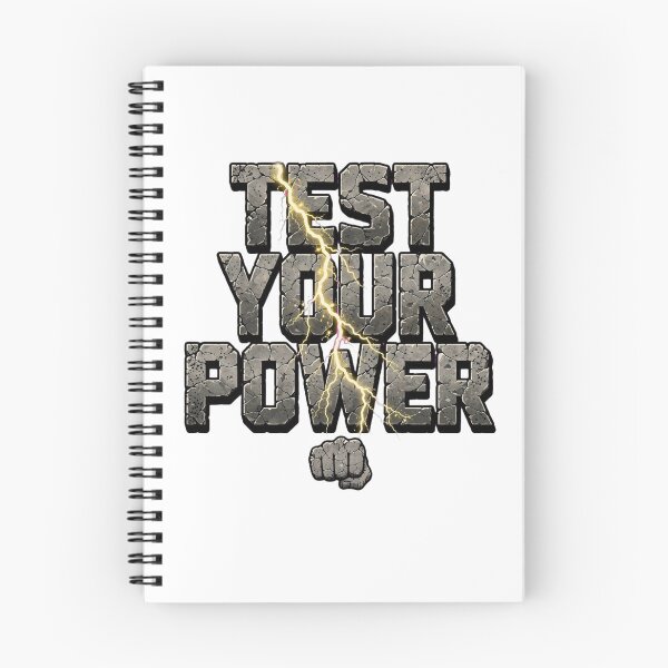 Item preview, Test Your Power Mortal Edition designed and sold by GeeklyShirts.