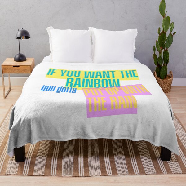 Item preview, "If You Want The Rainbow" Dolly Parton Quote designed and sold by AnimaliaStar.