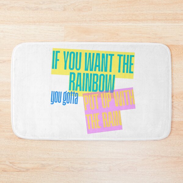 Item preview, "If You Want The Rainbow" Dolly Parton Quote  designed and sold by AnimaliaStar.
