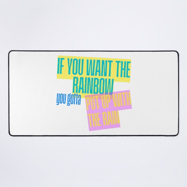 Item preview, "If You Want The Rainbow" Dolly Parton Quote  designed and sold by AnimaliaStar.