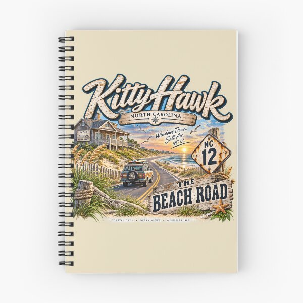 Item preview, Kitty Hawk NC The Beach Road designed and sold by The Coastal Route.