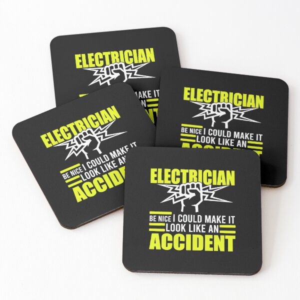 Item preview, Electrician Be Nice Or It Looks Like Accident designed and sold by byrnexhakoni.