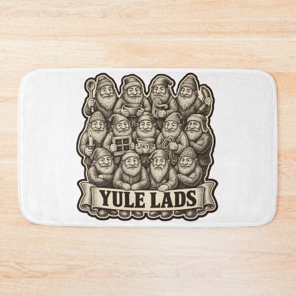 Item preview, Yule Lads Thirteen Roster Woodcut | Jolasveinar Icelandic Folklore Slogan designed and sold by StickyGuys.