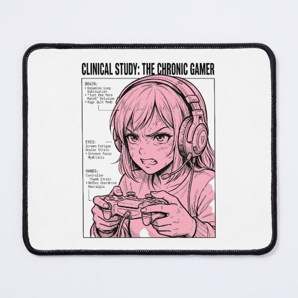 Item preview, Chronic Gamer Anime Girl Gaming Headset designed and sold by NzrProcreate.