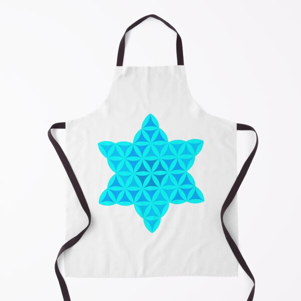 Item preview, Sacred Star of Life, inverse 02/2D, Cyan designed and sold by iSacredGeometry.