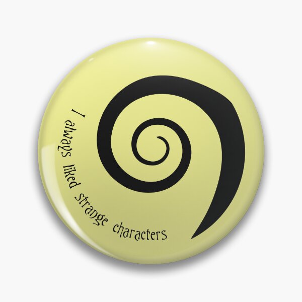 Item preview, I Always Liked Strange Characters - Tim Burton Spiral Quote designed and sold by qfa Originals.