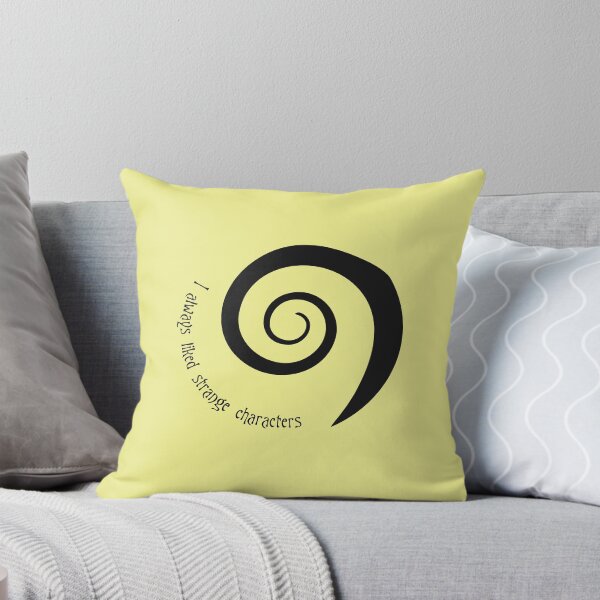 Item preview, I Always Liked Strange Characters - Tim Burton Spiral Quote designed and sold by qfa Originals.