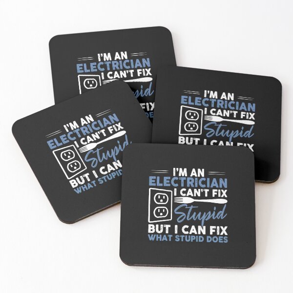 Item preview, Electrician I Cant Fix Stupid Funny Electrician Gift designed and sold by hudmondvnilan.
