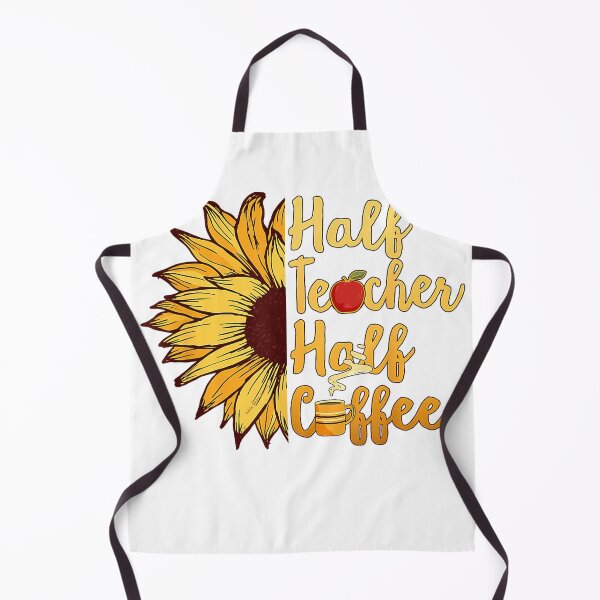 Item preview, Funny Back to School Half Teacher Half Coffee Teachers T-Shirt designed and sold by Serhotep.