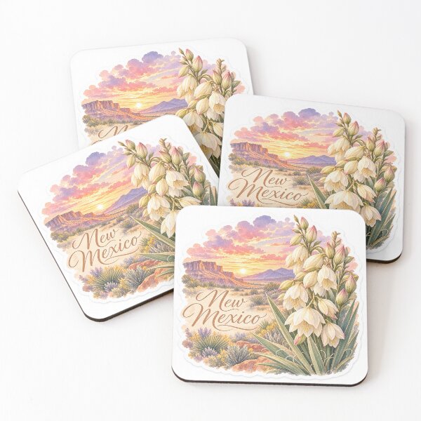 Item preview, New Mexico Yucca Desert Mesa Sunset designed and sold by Whimspired By Paxx.