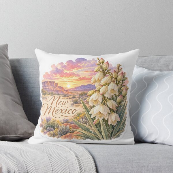 Item preview, New Mexico Yucca Desert Mesa Sunset designed and sold by Whimspired By Paxx.
