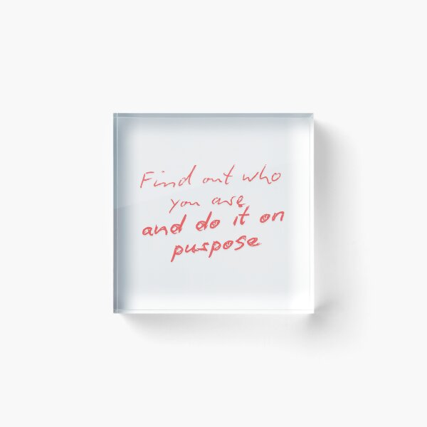Item preview, "Find Out Who You Are" Dolly Parton Quote designed and sold by AnimaliaStar.