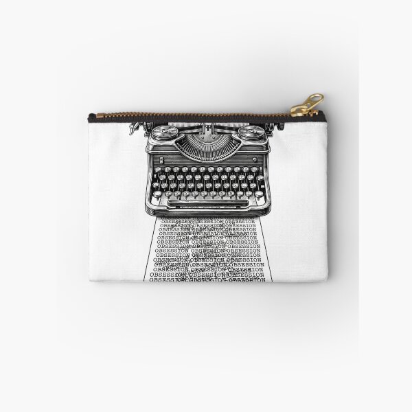 Item preview, Obsession Typewriter designed and sold by GeeklyShirts.