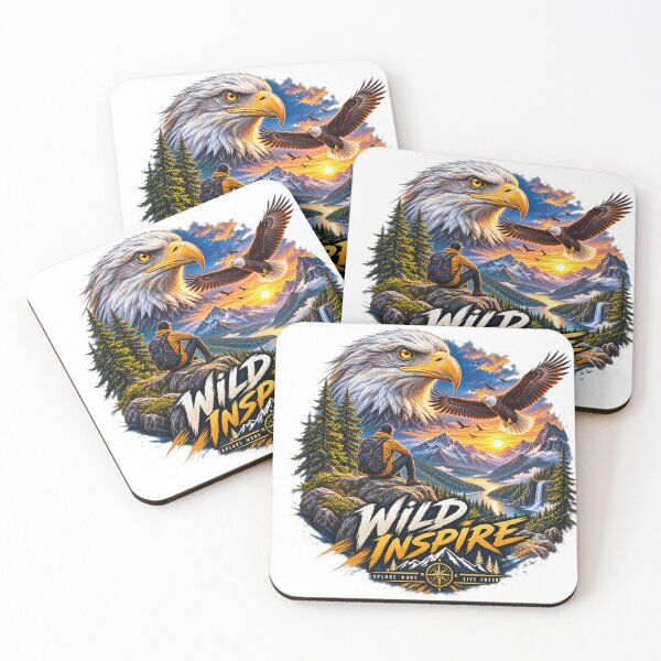 Item preview, Wild Eagle Mountain Adventure – Freedom & Nature Design designed and sold by Wild Inspire.