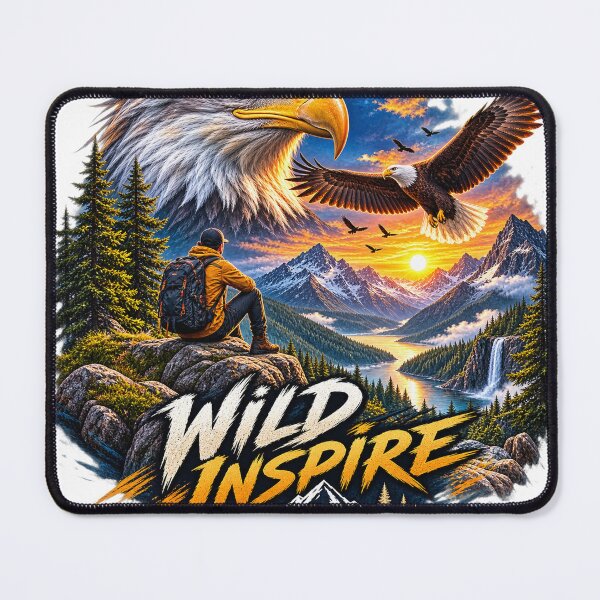 Item preview, Wild Eagle Mountain Adventure – Freedom & Nature Design designed and sold by Wild Inspire.