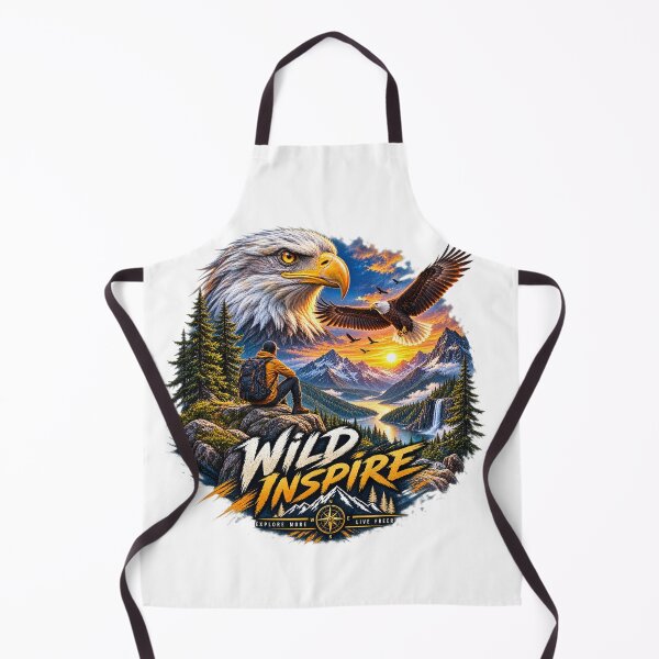 Item preview, Wild Eagle Mountain Adventure – Freedom & Nature Design designed and sold by Wild Inspire.