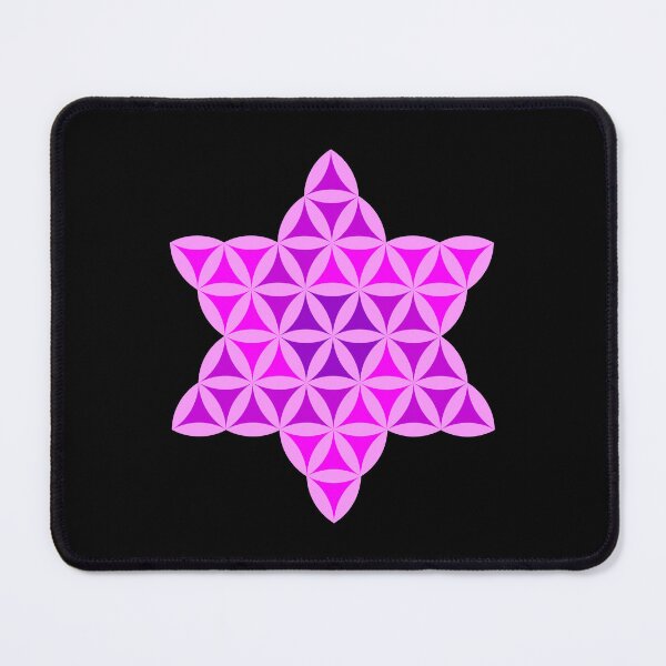 Item preview, Sacred Star of Life, inverse 02/2D, Pink designed and sold by iSacredGeometry.