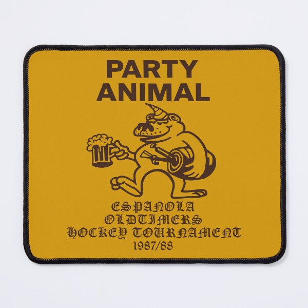 Item preview, Adults Party Animal Espanola Oldtimers Hockey Tournament 1987/ designed and sold by Eh Plus Designs.
