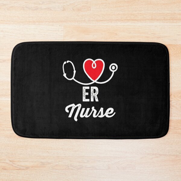 Item preview, ER Nurse Heart Stethoscope Design designed and sold by hogonmdgraben.
