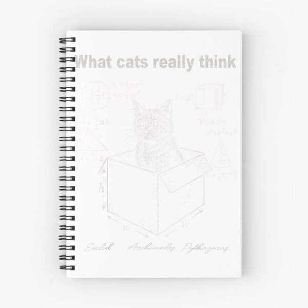 Item preview, Funny Cat in Box Math Humor Design for Cat Lovers T-Shirt designed and sold by MixyMugs.