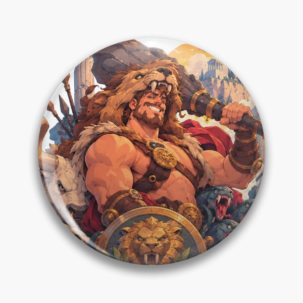 Item preview, Hercules, Greek Hero of Legendary Strength designed and sold by MarlicShop.