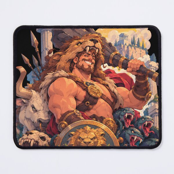 Item preview, Hercules, Greek Hero of Legendary Strength designed and sold by MarlicShop.