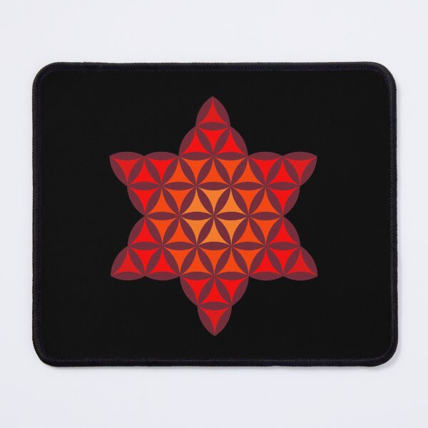 Item preview, Sacred Star of Life, 02/2D Red designed and sold by iSacredGeometry.