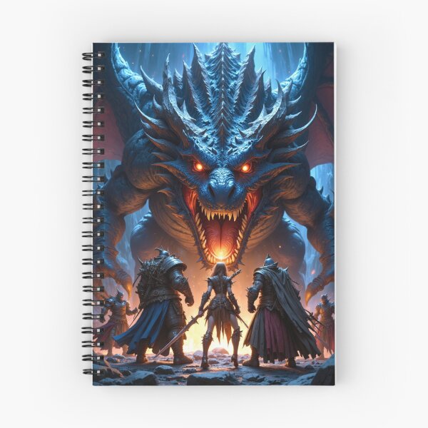 Item preview, Heroes vs. Dragon – Epic Fantasy Battle Art designed and sold by nhk999.