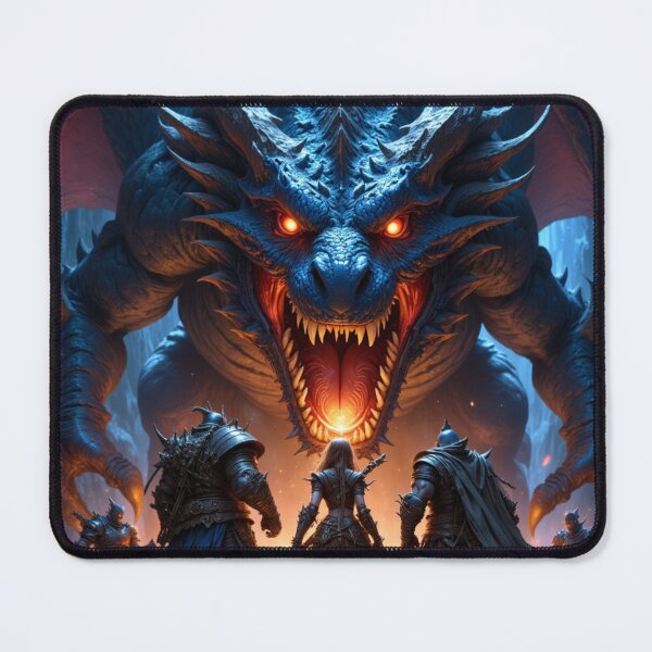 Item preview, Heroes vs. Dragon – Epic Fantasy Battle Art designed and sold by nhk999.