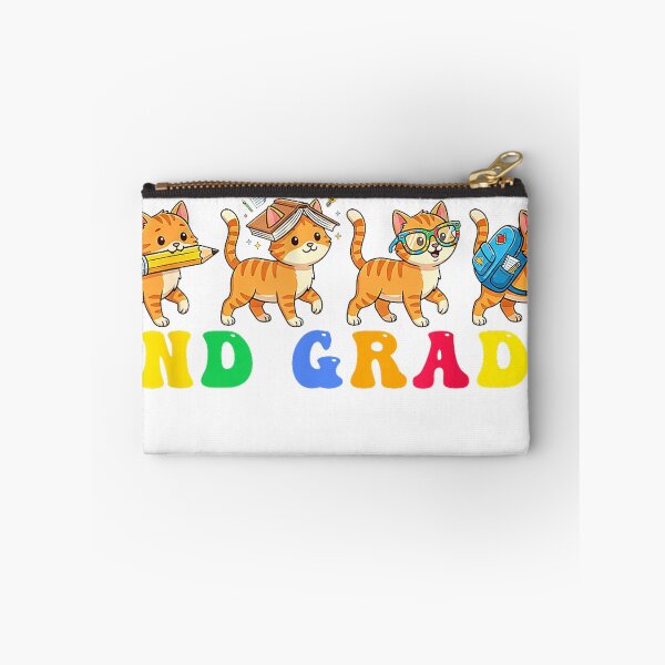 Item preview, Funny Cat Second Grade Back to School Teacher Student T-Shirt designed and sold by HugsPlusCoffee.