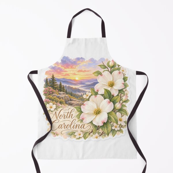 Item preview, North Carolina Dogwood Blue Ridge designed and sold by Whimspired By Paxx.