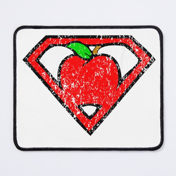 Item preview, Funny Cute Distressed Super Teacher Superhero Apple Shirt T-Shirt designed and sold by MithiOsh.