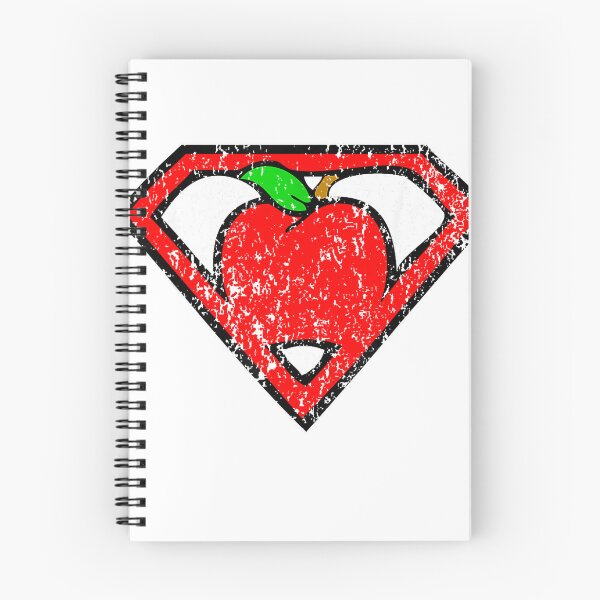 Item preview, Funny Cute Distressed Super Teacher Superhero Apple Shirt T-Shirt designed and sold by MithiOsh.