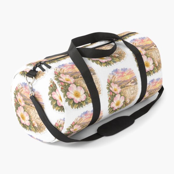 Item preview, North Dakota Wild Prairie Roses Badlands designed and sold by Whimspired By Paxx.