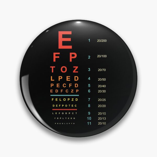 Item preview, Eye Chart Design designed and sold by hogonmdgraben.